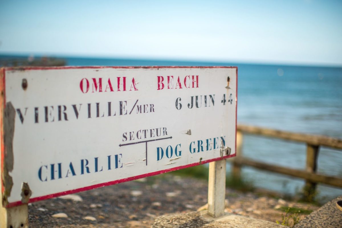 Voyages-scolaires-France-Normandie-Omaha-Beach-Vierville-sur-Mer